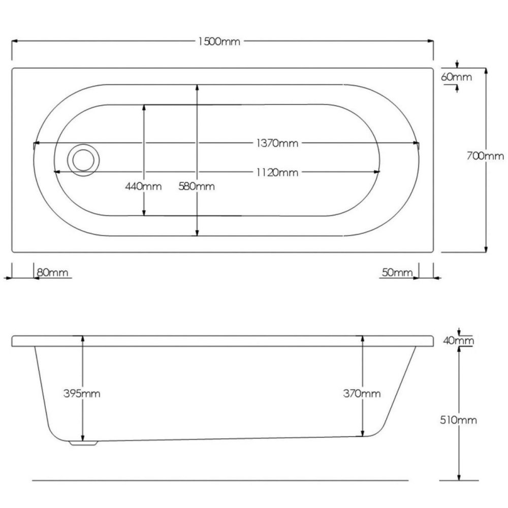 1500Mm Shower Bath Suite With Toilet Basin & Panels – Alton Bath Suites