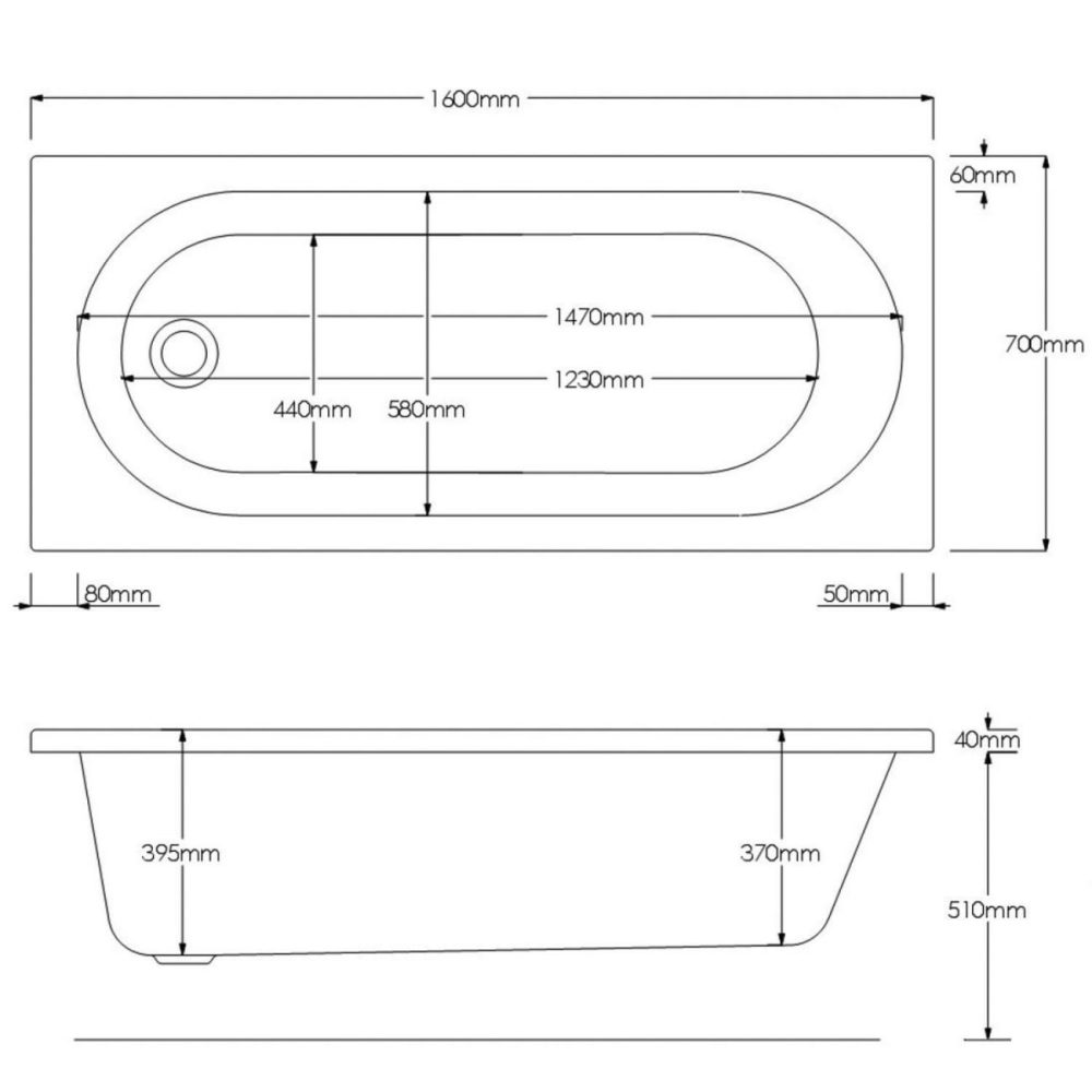 1600Mm Straight Bath Suite With Toilet Basin & Panels – Addison Bath Suites