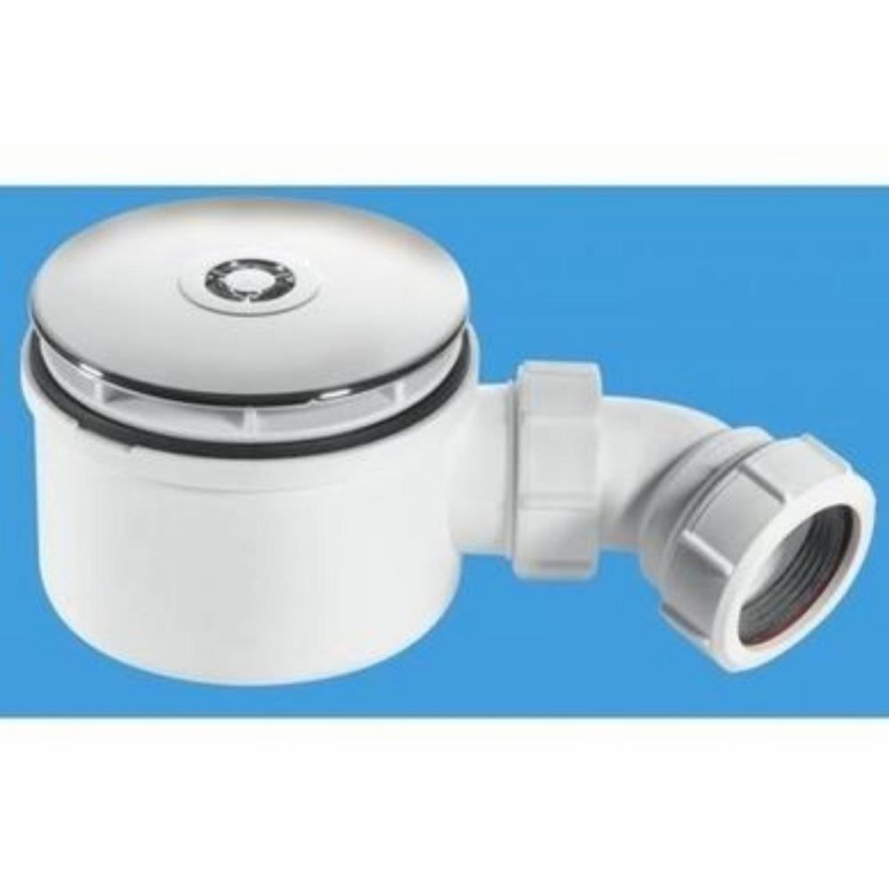 90Mm X 50Mm Water Seal Shower Trap With 1½” Outlet Bathroom