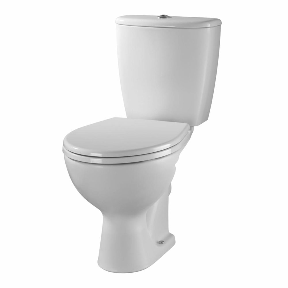 Alcona Toilet Pan Dual Flush Cistern & Seat Pack Bathroom