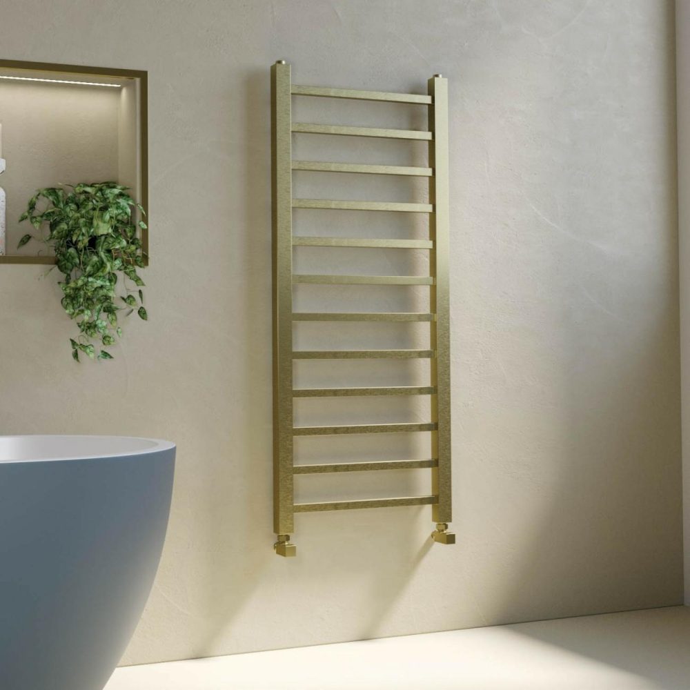 Brass Towel Radiator 1200 X 500Mm – Sonoran Heating