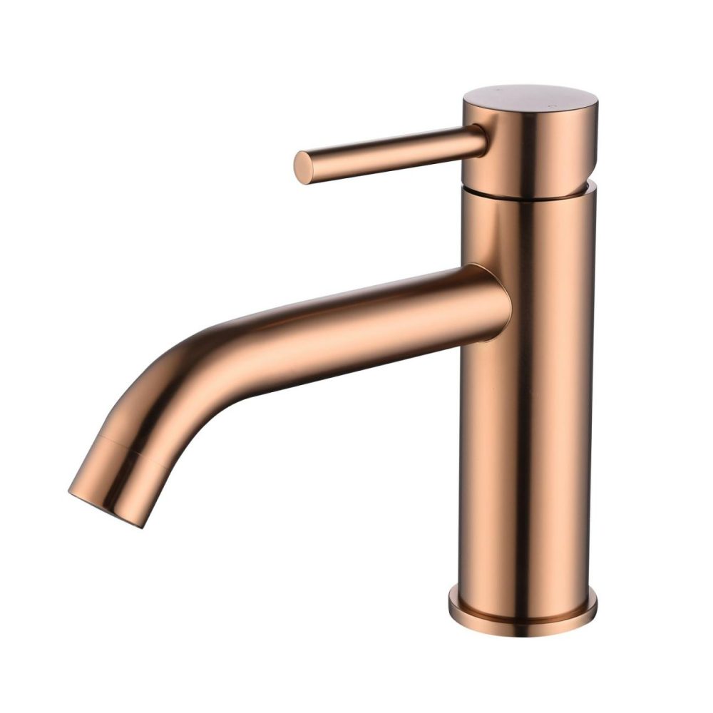 Brushed Bronze Mono Basin Mixer Tap – Arissa Basin Taps