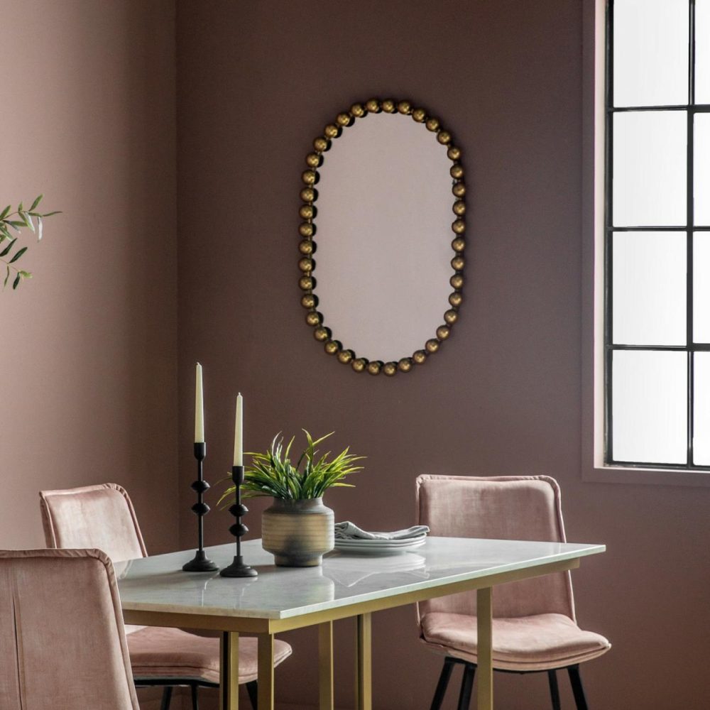 Ceretti Mirror Gold Dining