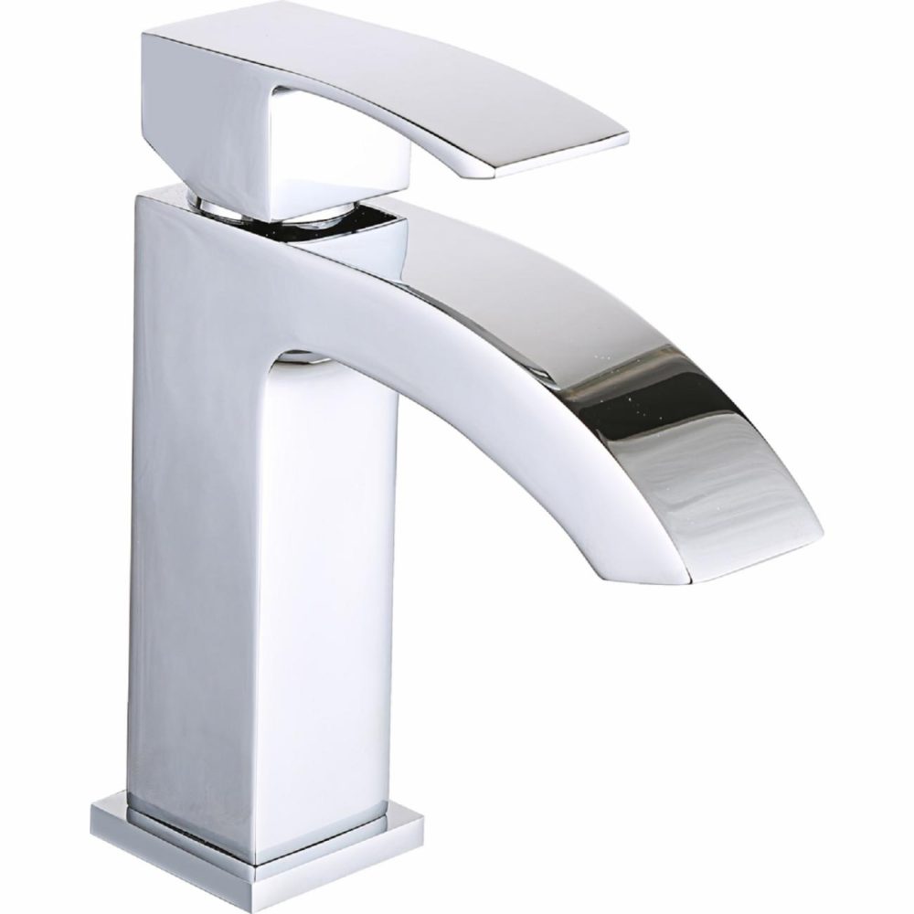 Chrome Cloakroom Mono Basin Mixer Tap – Wave Basin Taps