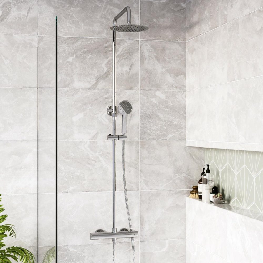 Chrome Shower Bath And Basin Tap Set – Arissa Bathroom