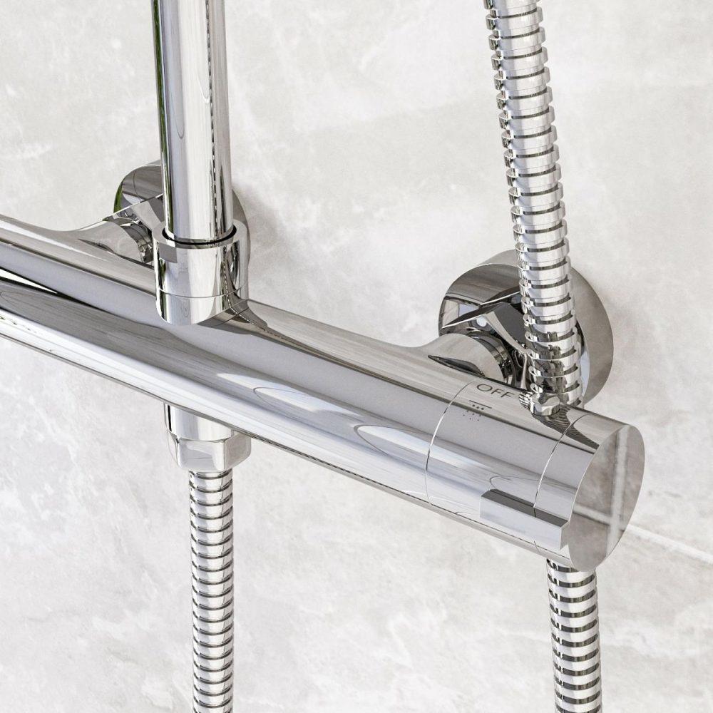 Chrome Shower Bath And Basin Tap Set – Arissa Bathroom