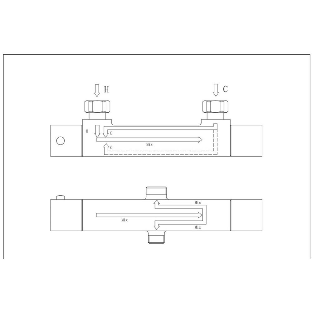 Chrome Shower Bath And Basin Tap Set – Arissa Bathroom