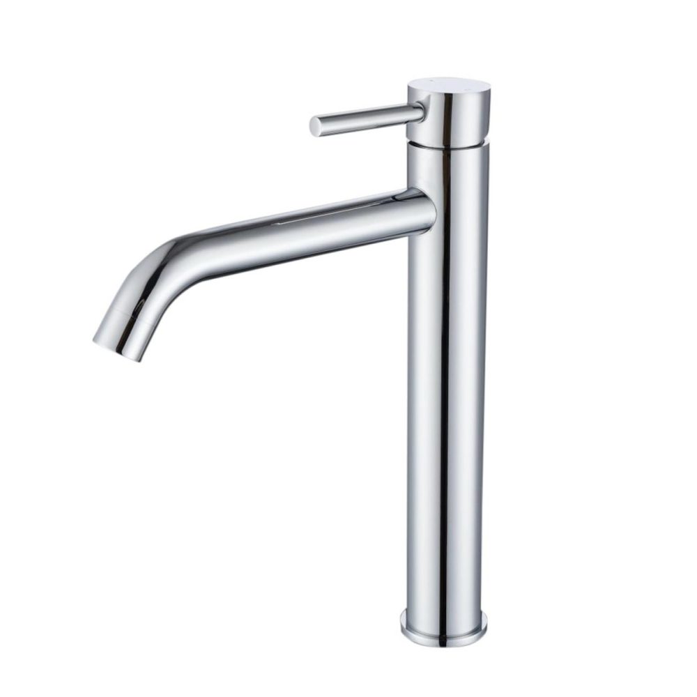 Chrome Tall Mono Basin Mixer Tap – Arissa Basin Taps