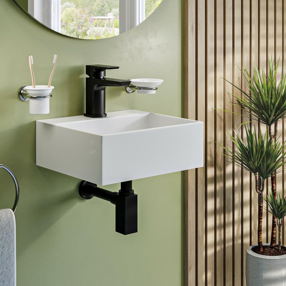 Cloakroom Wall Hung Basin 330Mm – Houston Basins