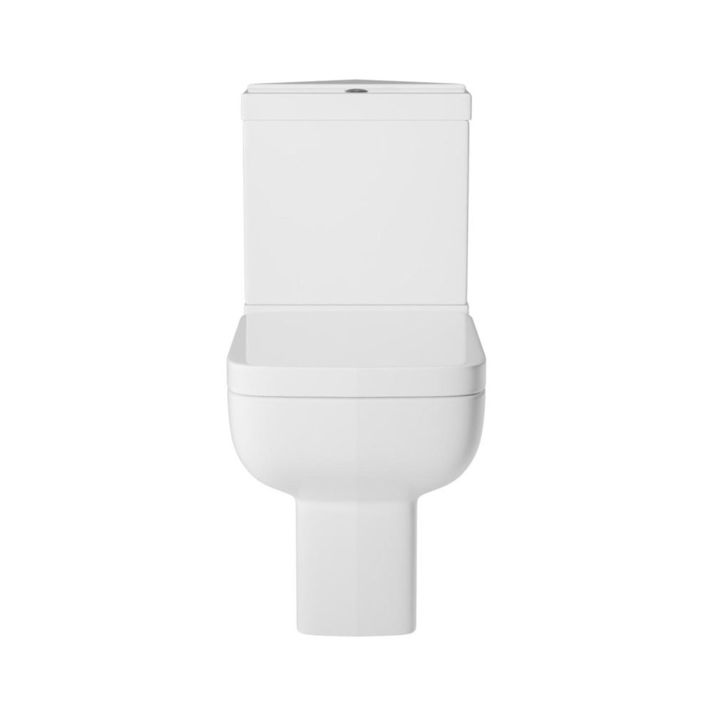 Close Coupled Corner Toilet With Soft Close Seat & Cover – Seren Bathroom