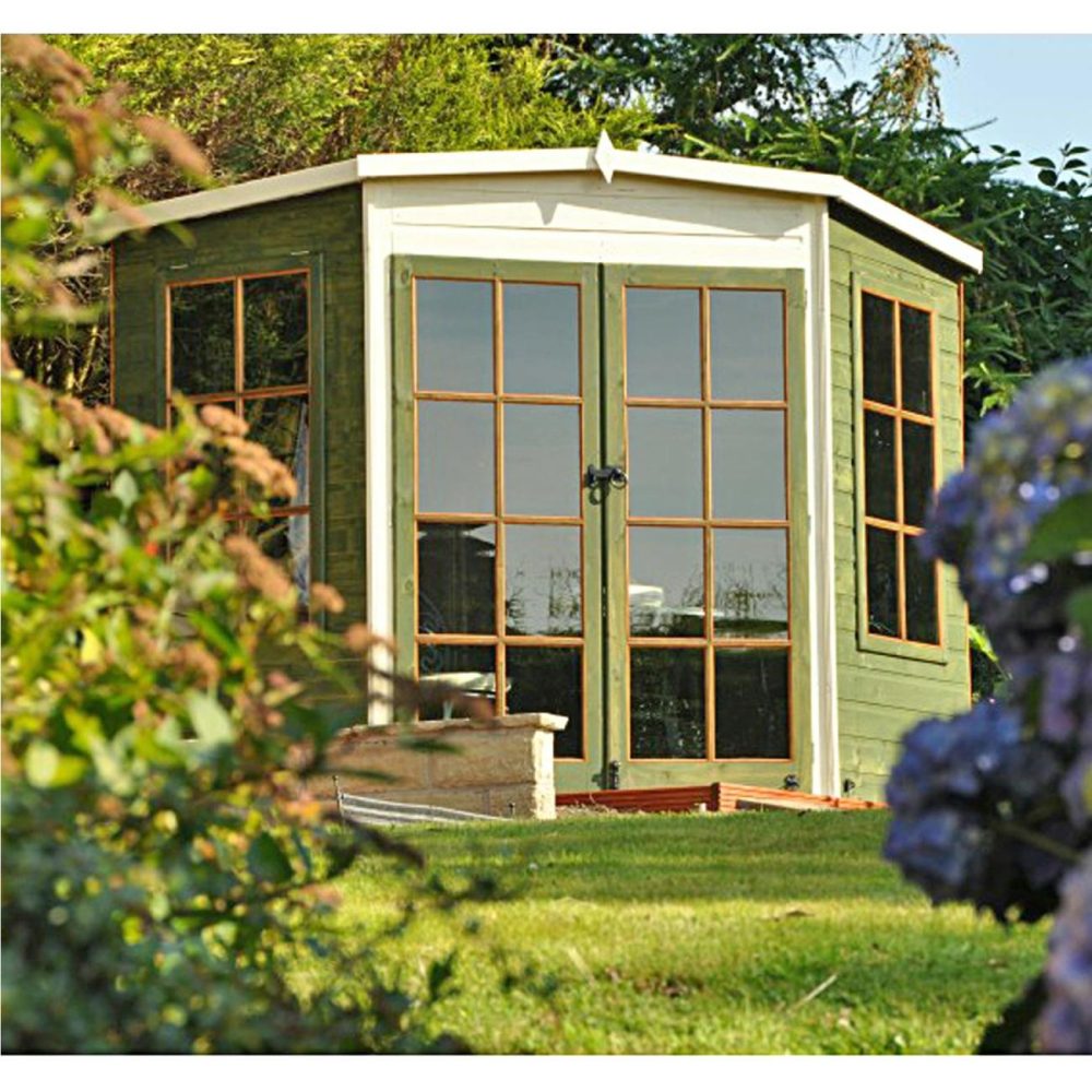 Double Door Garden Summerhouse 7 X 7Ft Buildings & Storage