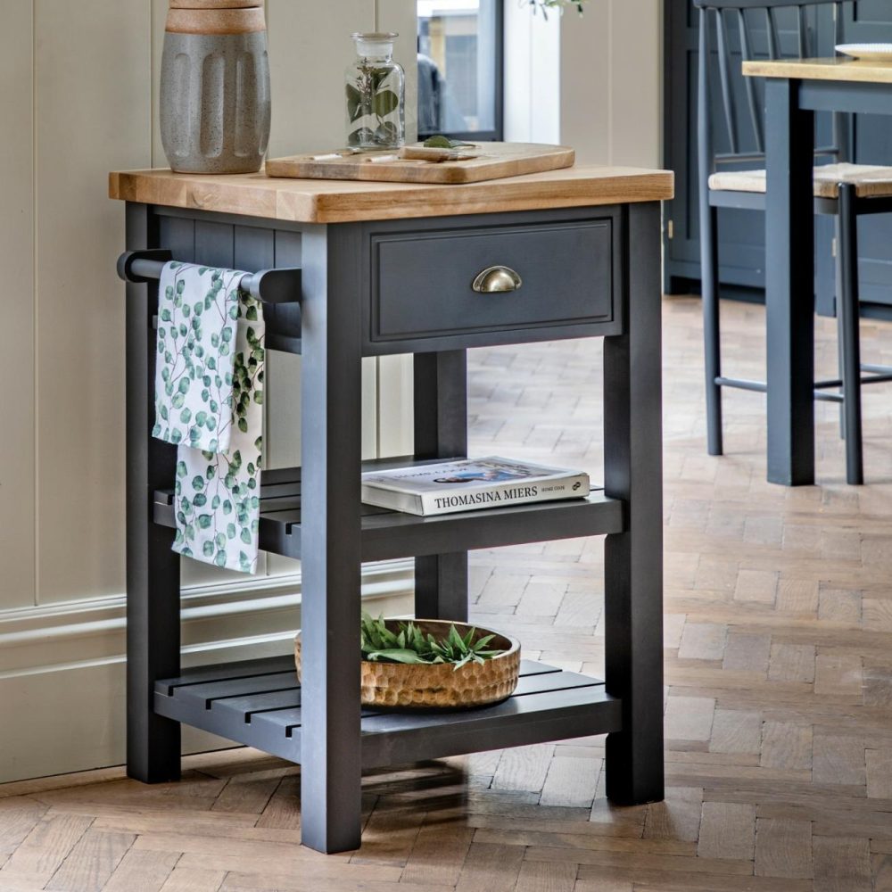 Eton Butchers Block Navy – Caspian House Dining