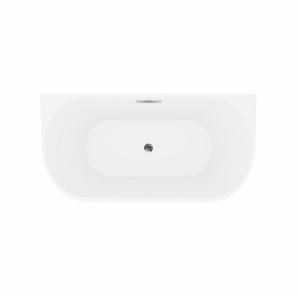 Freestanding Double Ended Back To Wall Bath 1500 X 750Mm – Gable Bathroom