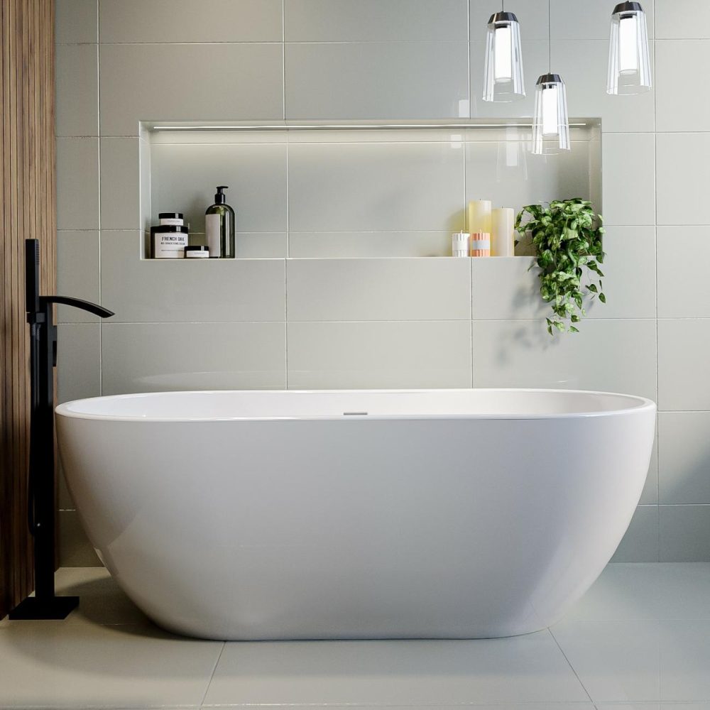 Freestanding Double Ended Bath 1645 X 750Mm – Lisbon Bathroom