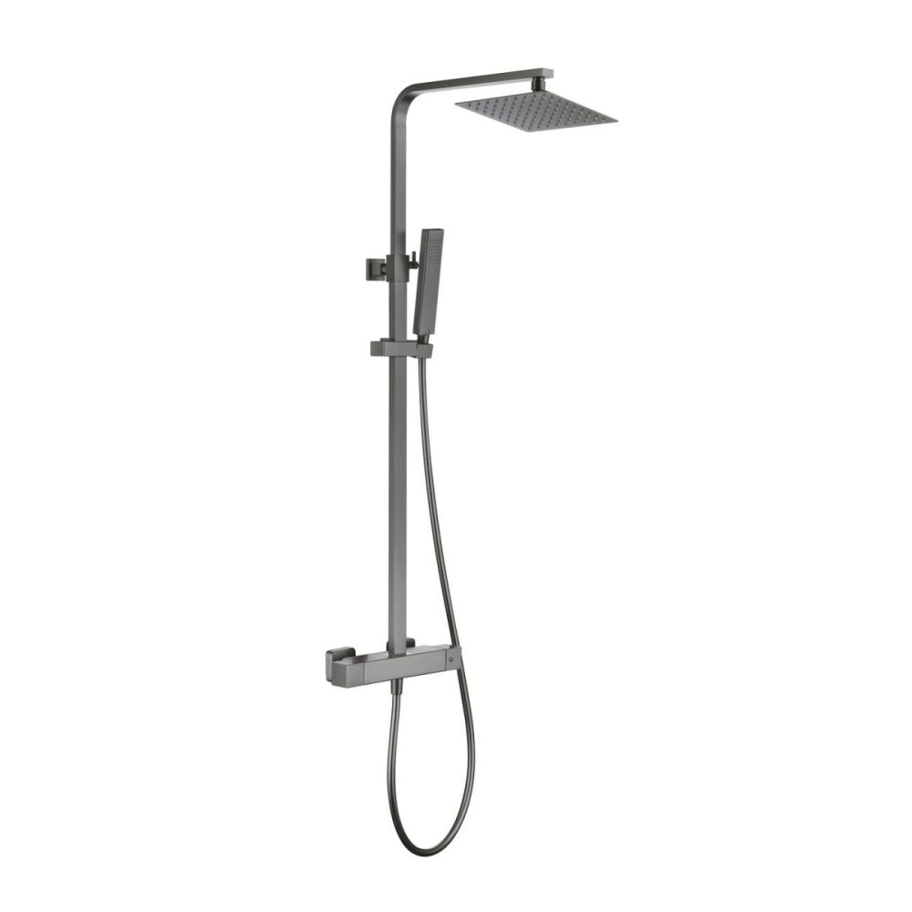 Gunmetal Bathroom Taps Pack With Shower – Zana Bathroom