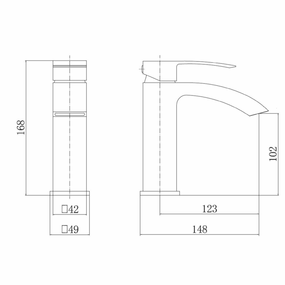 Matt Black Waterfall Freestanding Tap & Basin Tap Pack – Wave Bathroom