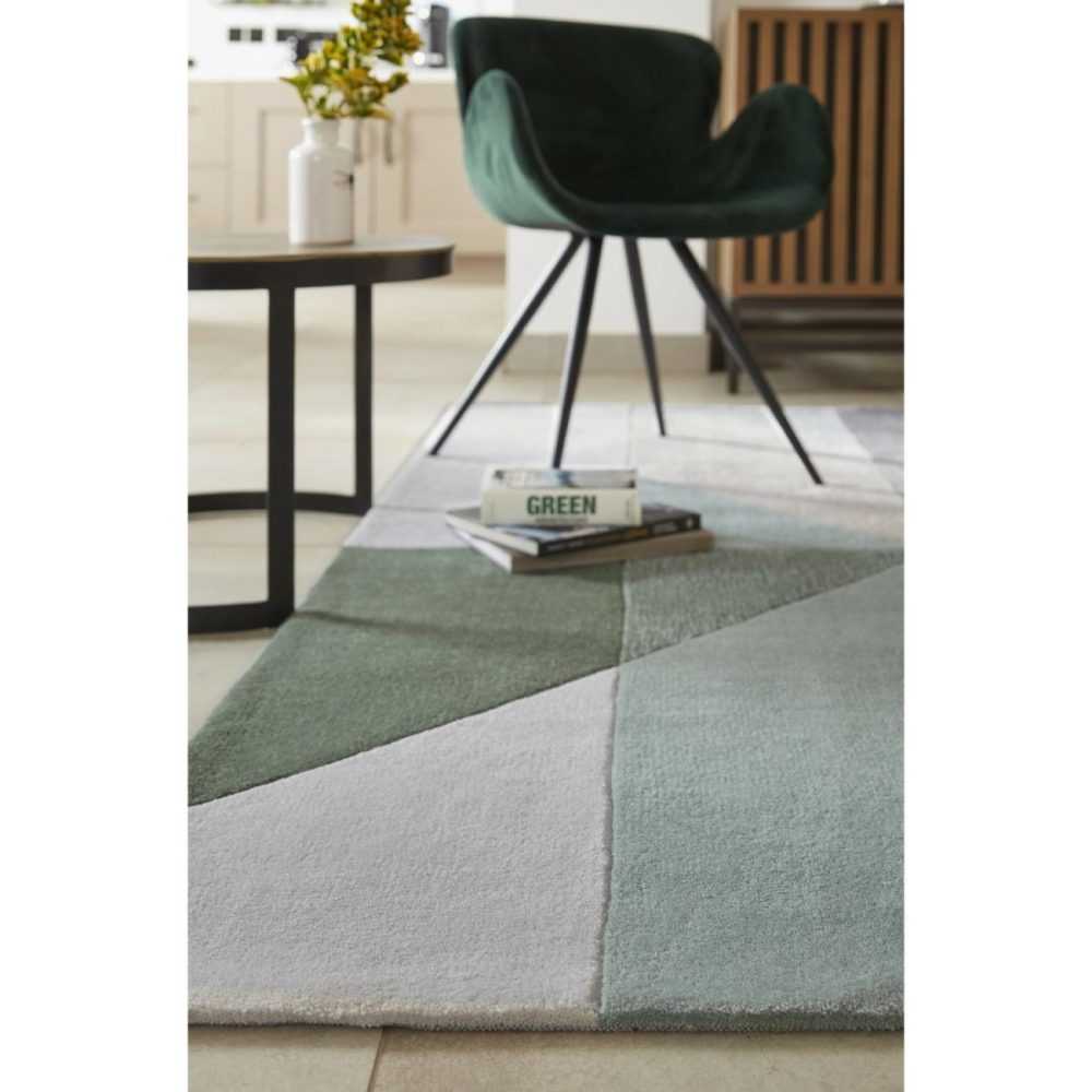 Multi Coloured Patterned Rug – 120X170Cm – Origins Dining