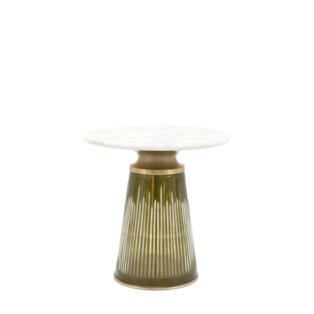 Nuri Green Side Table – Caspian House Living Room