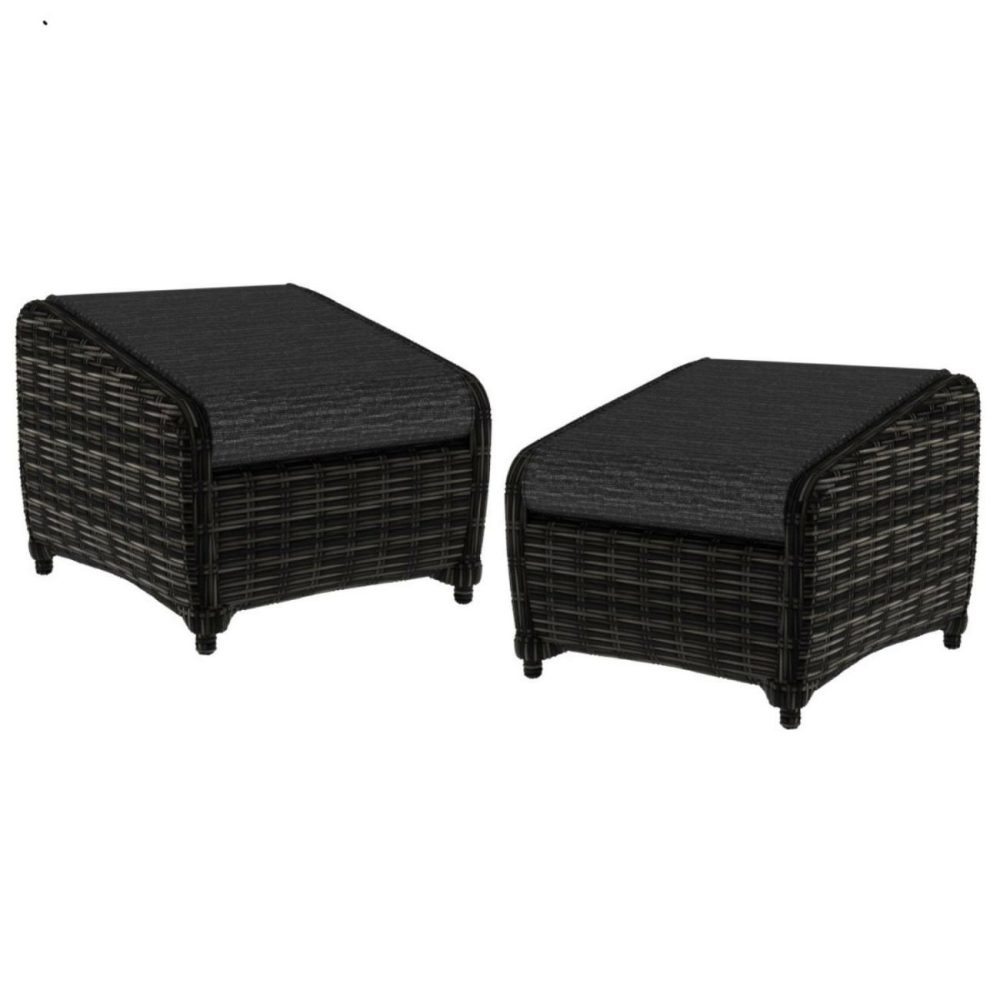 Only Opened – Pair Of Footstools – Aspen Conservatory Furniture