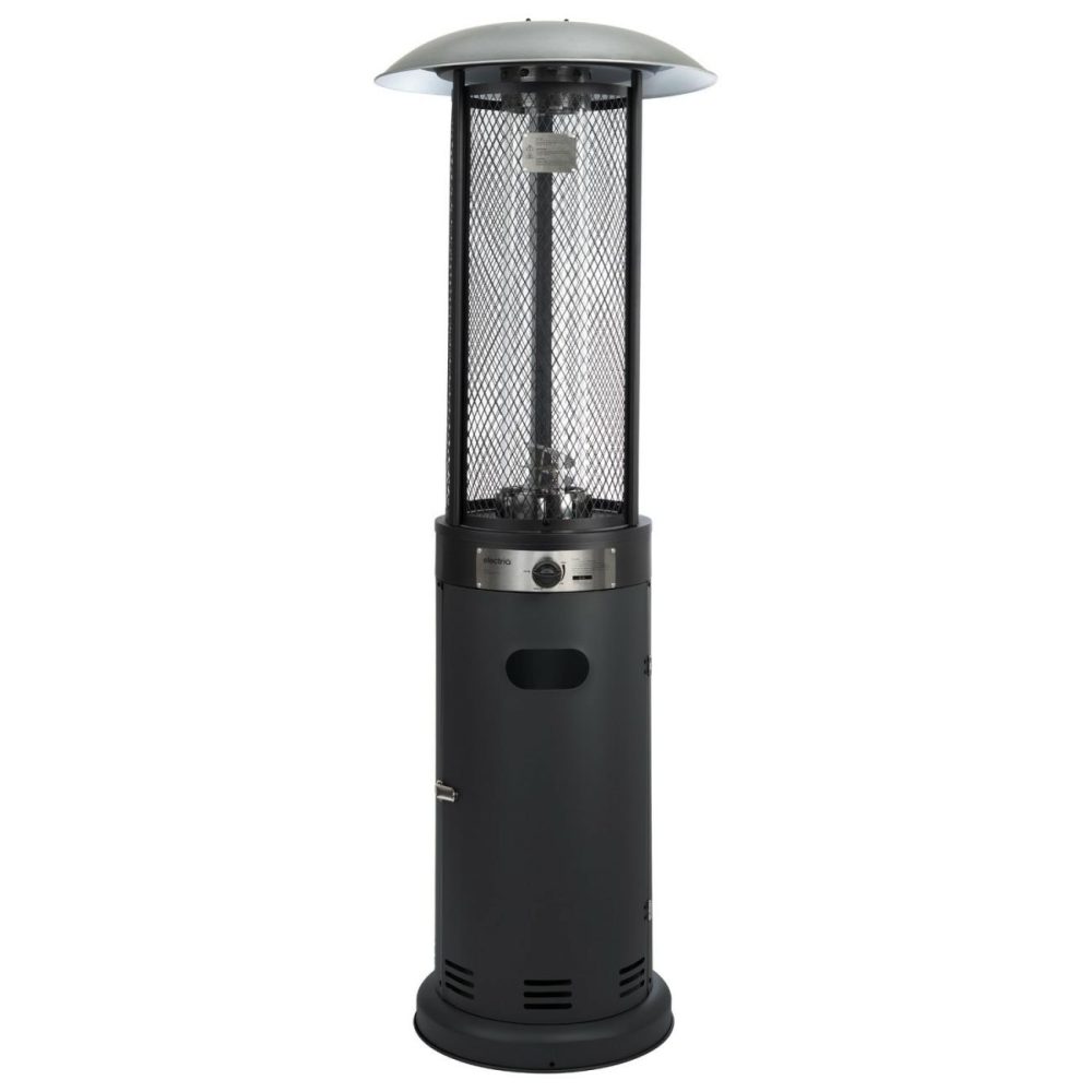 Outdoor Freestanding Gas Patio Heater – Black Garden