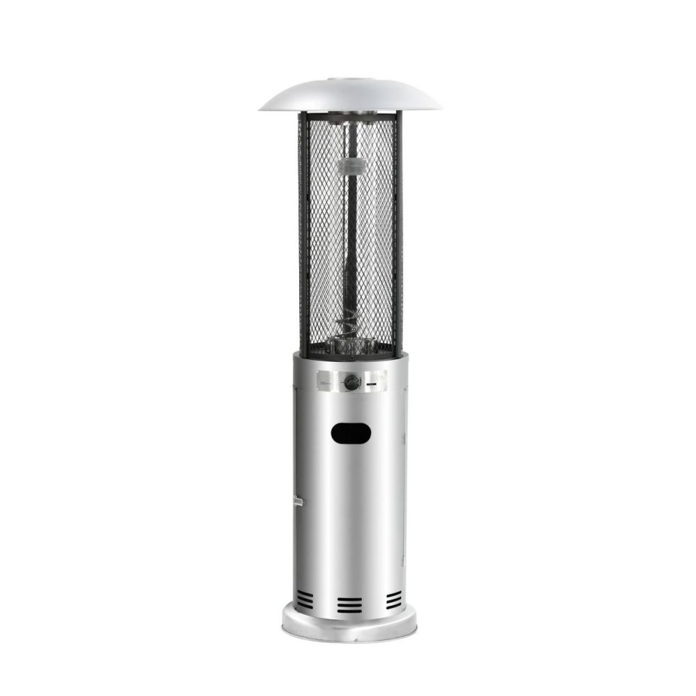 Outdoor Freestanding Gas Patio Heater – Stainless Steel Garden