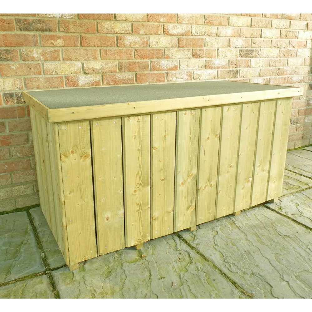 Pressure Treated Planed Log Storage Box – 4 X 2Ft Buildings & Storage