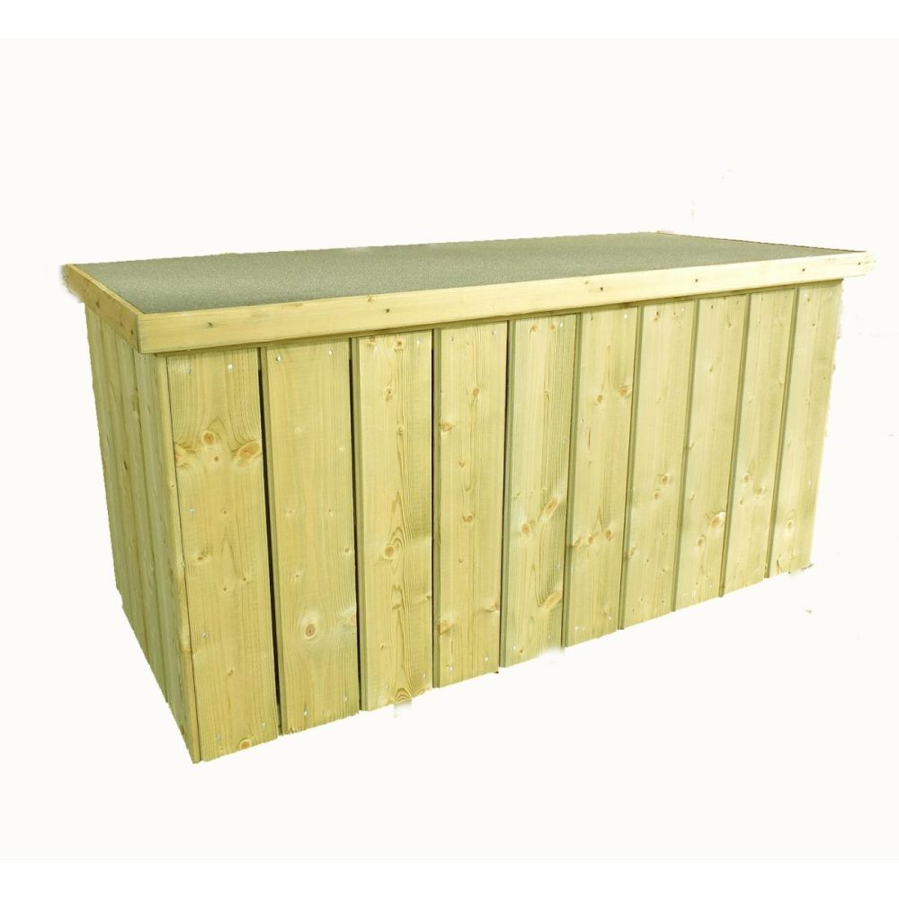 Pressure Treated Planed Log Storage Box – 4 X 2Ft Buildings & Storage