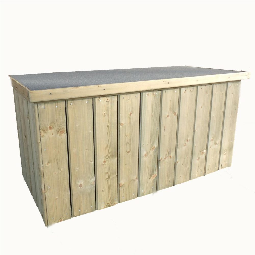 Pressure Treated Planed Log Storage Box – 4 X 2Ft Buildings & Storage