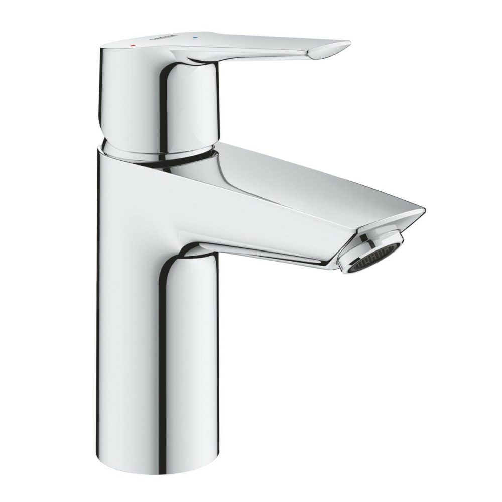 Quickfix Start Silkmove Energysaving Cloakroom Mono Basin Mixer Tap With Waste – Chrome Bathroom