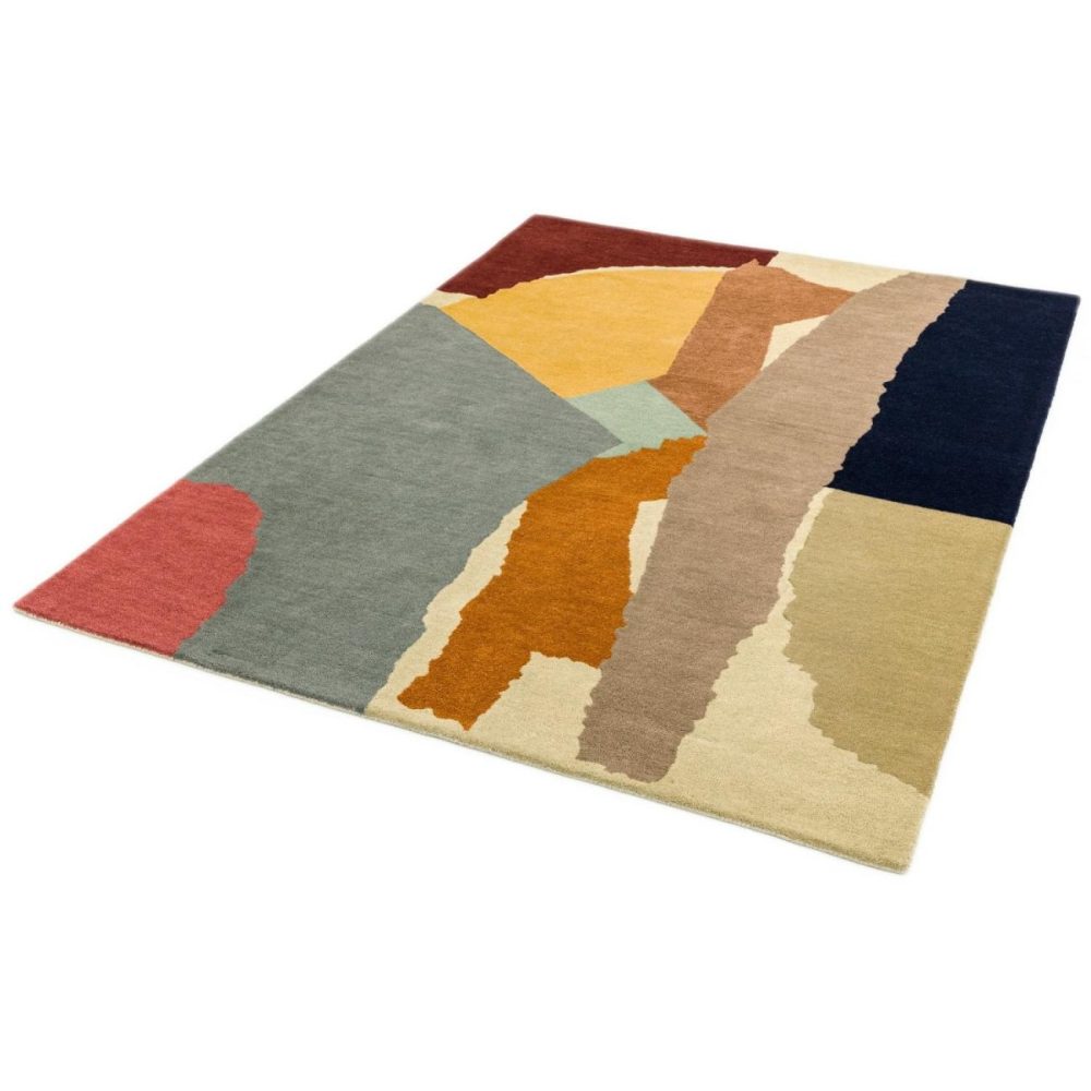 Reef Abstract Multi Coloured Rug – 120X170Cm Dining