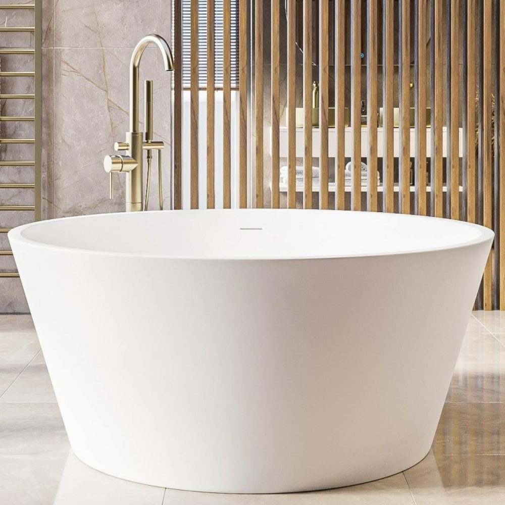 Round Freestanding Double Ended Bath 1350 X 1350Mm – Lupin Bathroom