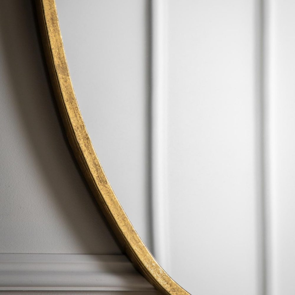 Small Chattenden Mirror Gold Dining