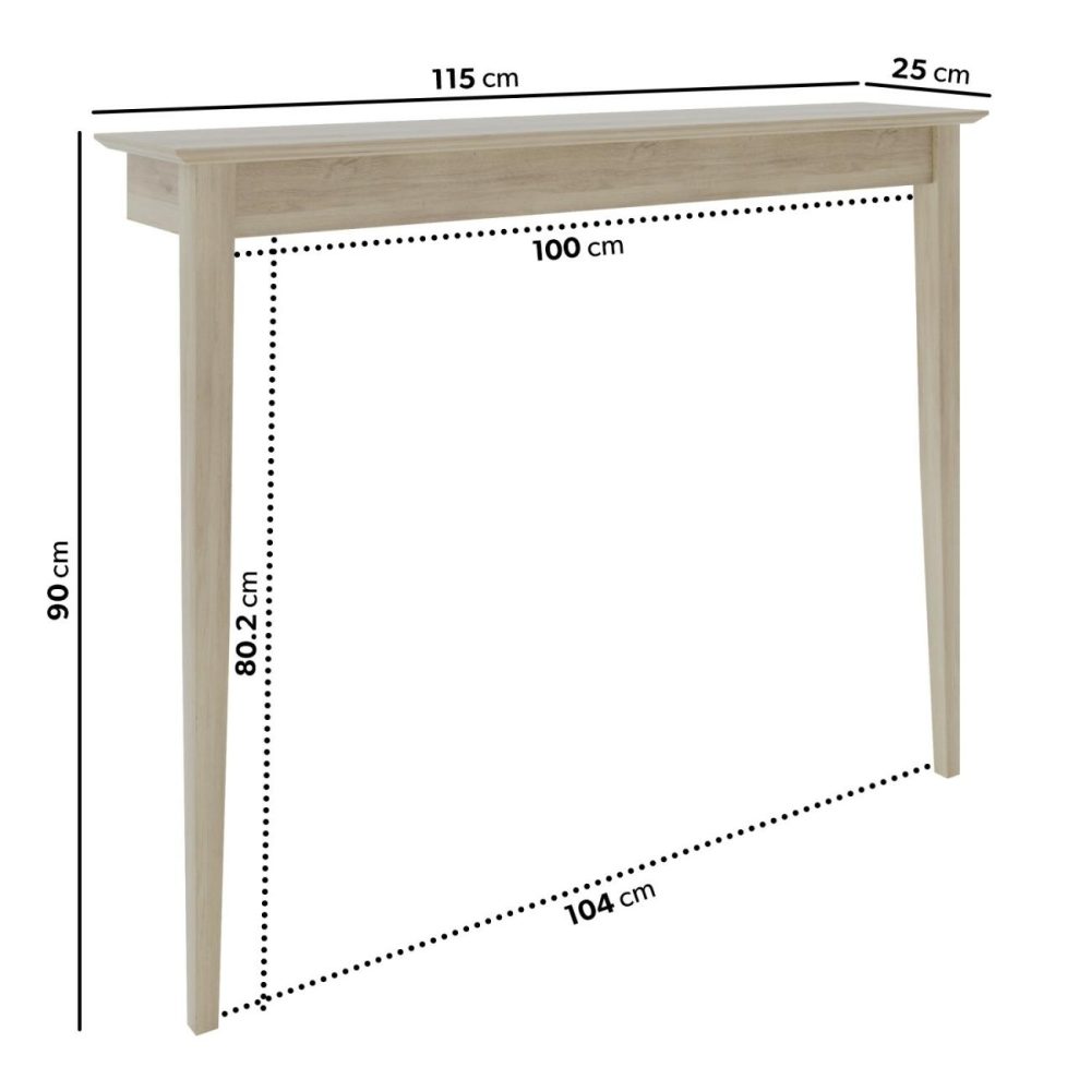 Small & Narrow Unfinished Radiator Cover – 115Cm – Ava Dining