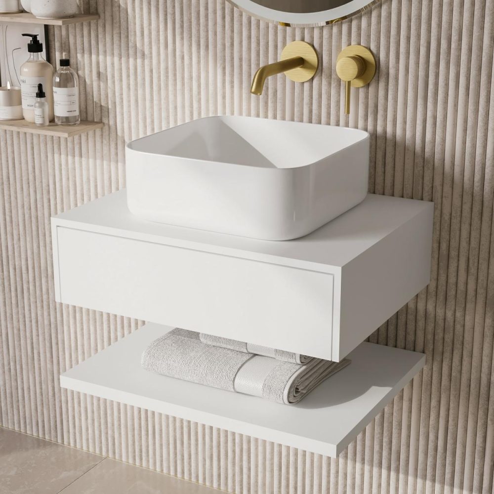 Square Countertop Basin 385Mm – Dover Basins