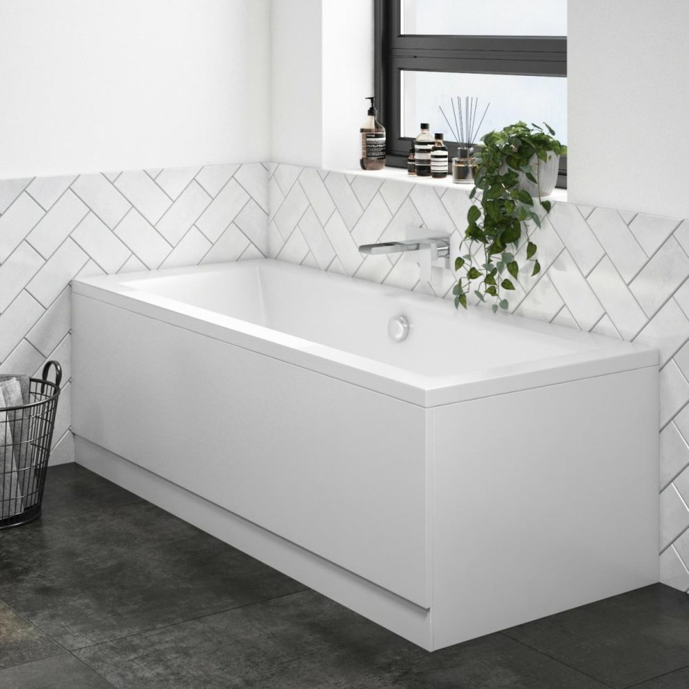 Square Double Ended Bath – 1700 X 700Mm Bathroom