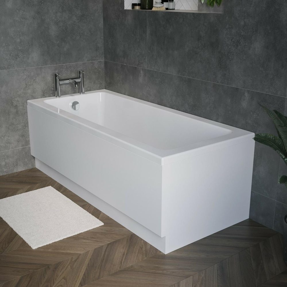 Square Single Ended Bath – 1600 X 700Mm Bathroom