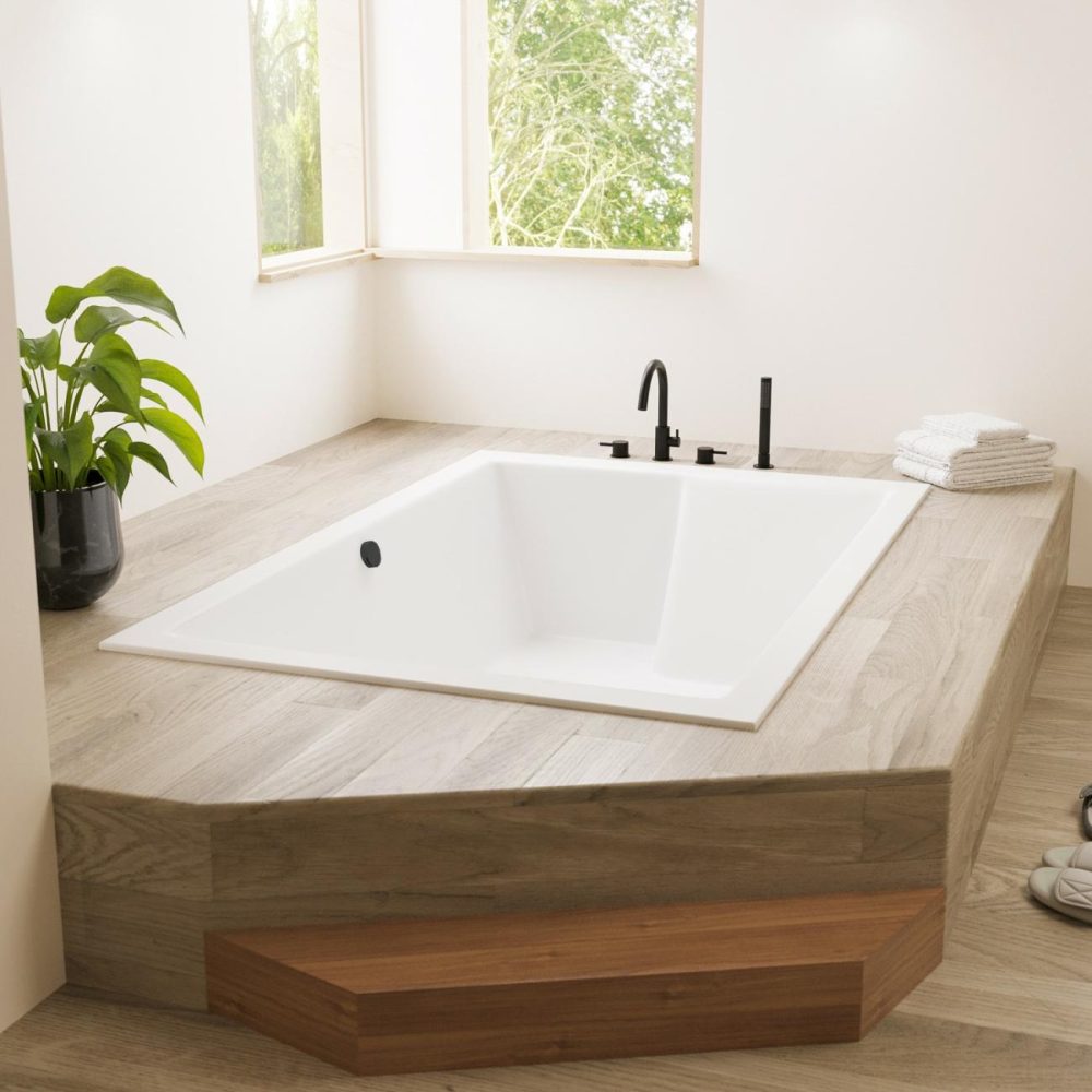 Super Deep Double Ended Inset Bath 1800 X 1200Mm – Gemini Bathroom