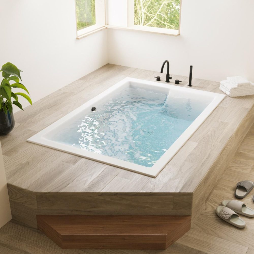 Super Deep Double Ended Inset Bath 1800 X 1200Mm – Gemini Bathroom