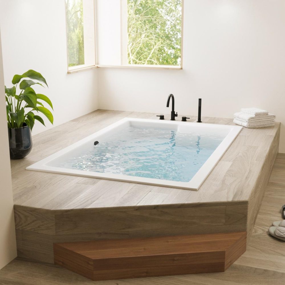 Super Deep Double Ended Inset Bath 1800 X 1200Mm – Gemini Bathroom