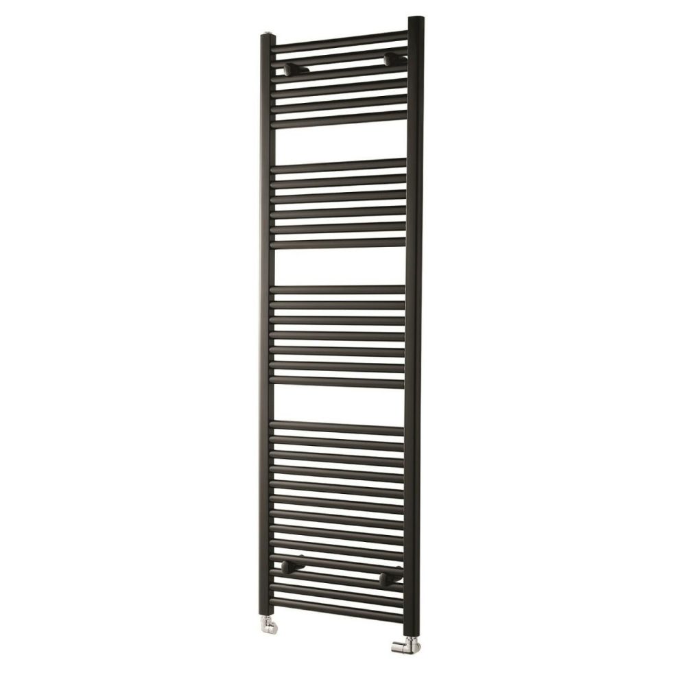 Towelrads Pisa Black Towel Radiator 1800 X 500Mm Heating