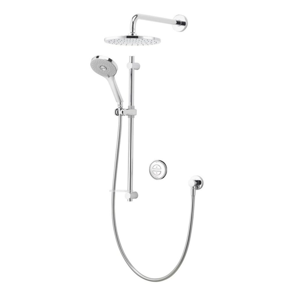 Unity Q Smart Digital Shower Concealed With Adjustable And Wall Fixed Head Hp/Combi Bathroom