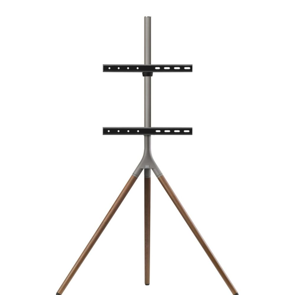 Universal Tripod Tv Stand In Dark Wood – Tv’s Up To 65″ Furniture