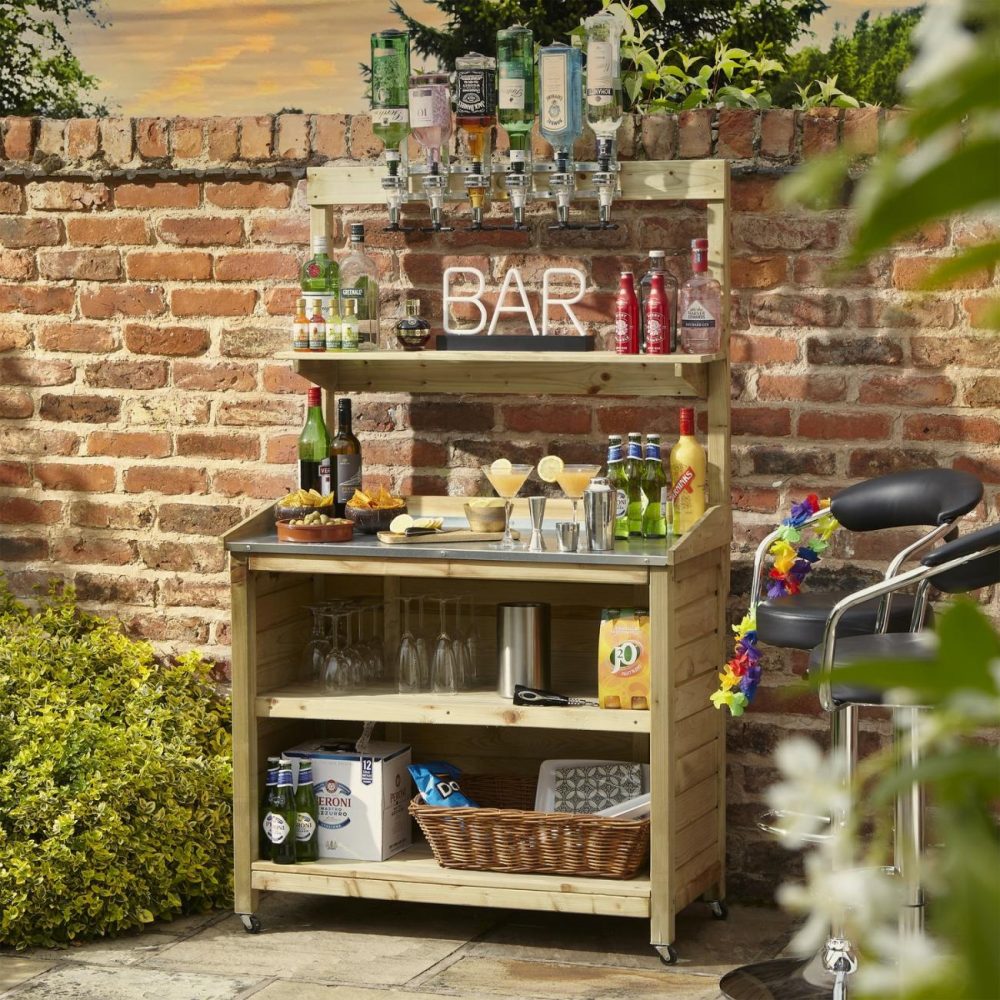 Wooden Mini Bar Bars