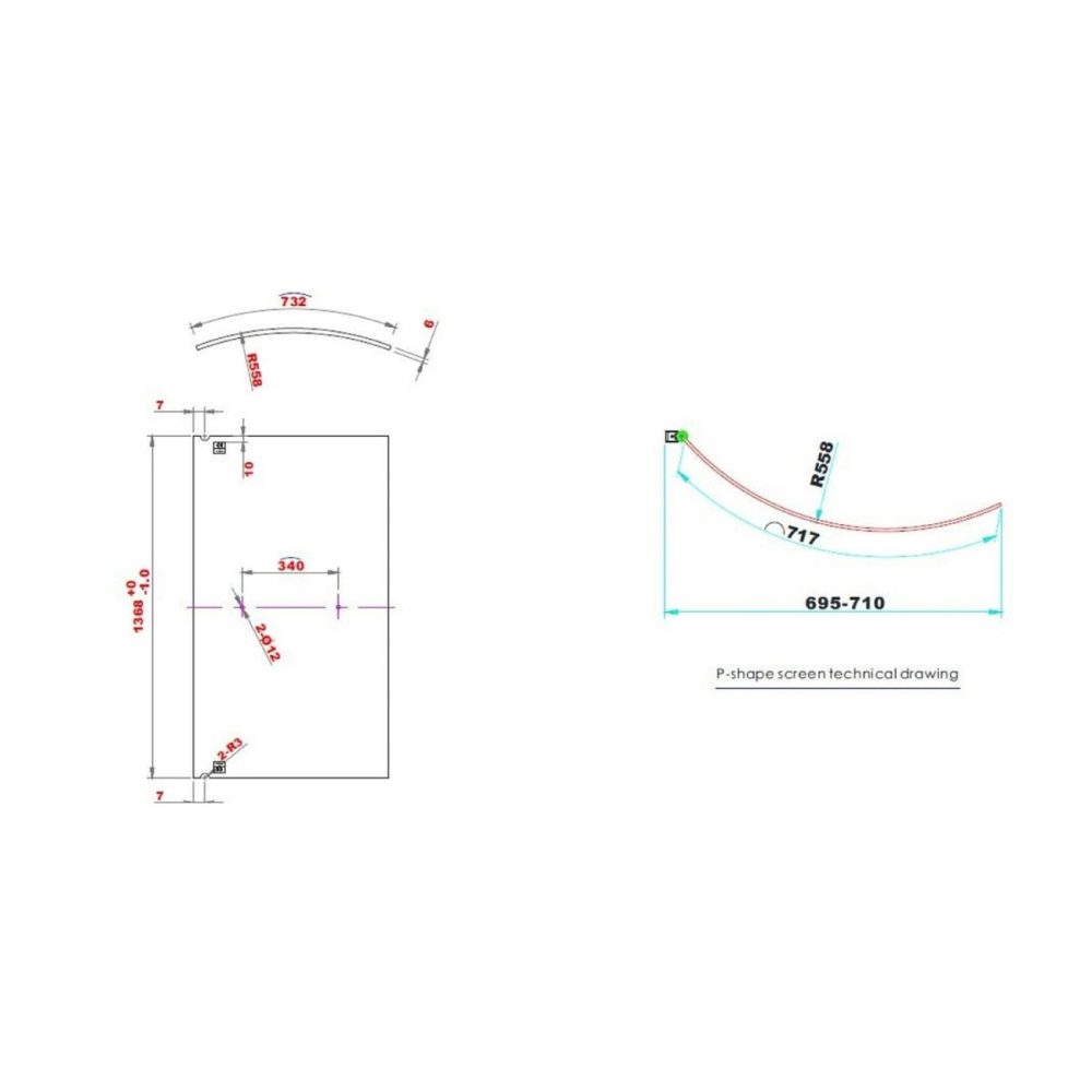 P Shape Shower Bath Left Hand With Front Panel & Chrome Bath Screen 1700 X 850Mm – Portland Bathroom