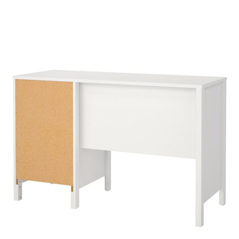 White Desk With Drawers – Barcelona Office