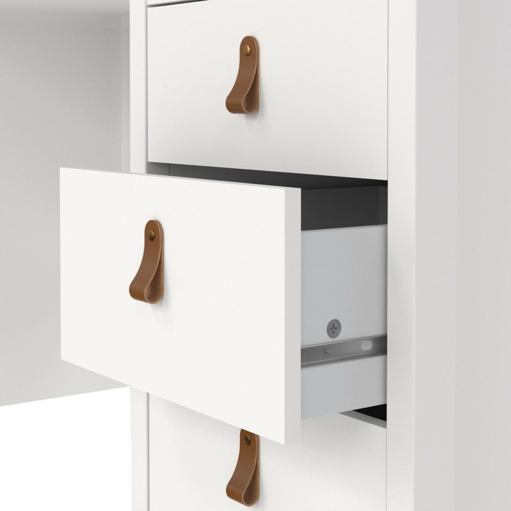 White Desk With Drawers – Barcelona Office