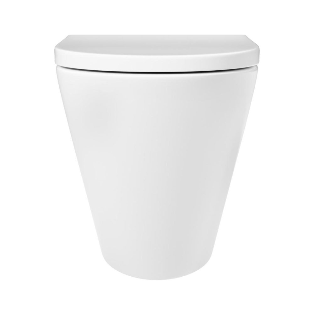 Back To Wall Rimless Toilet With Soft Close Seat – Newport Bathroom