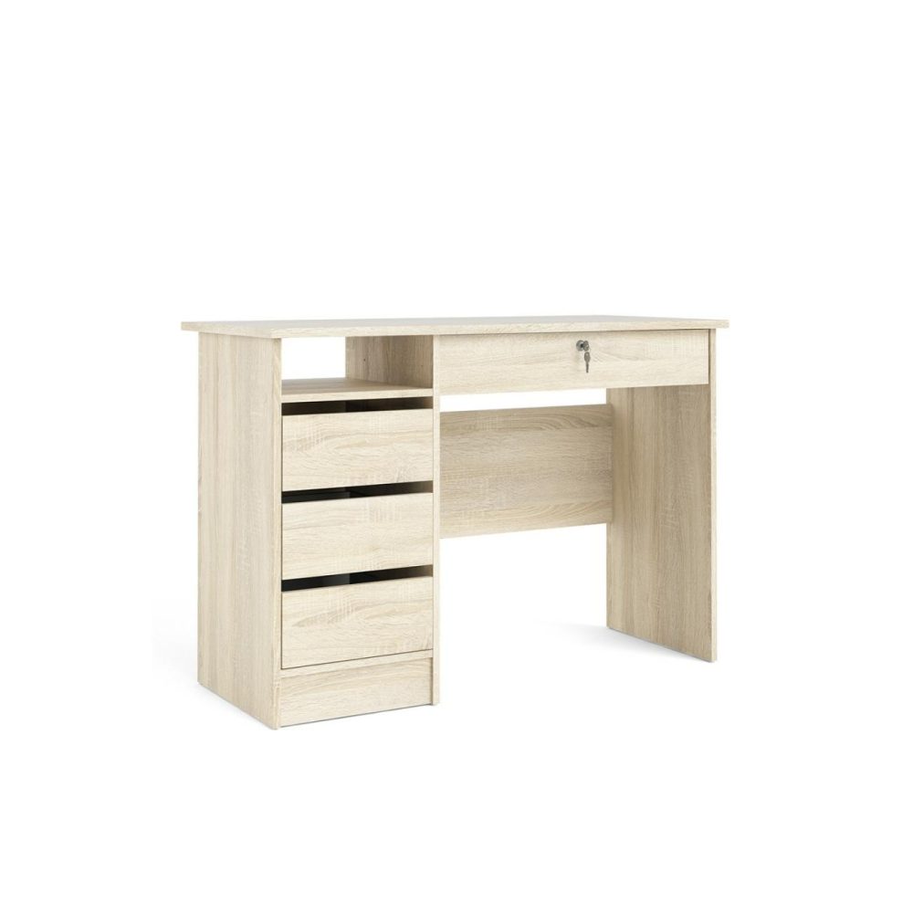 Oak Desk With Drawers – Function Plus Office